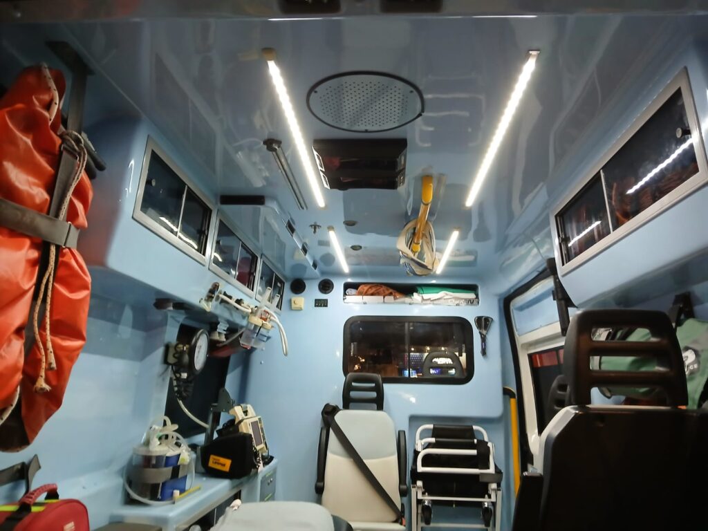 Trasporto sanitario privato con ambulanza a Roma